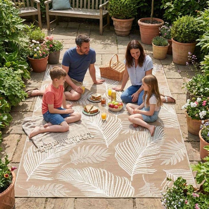 Durable Recycled Plastic Patio Mat best